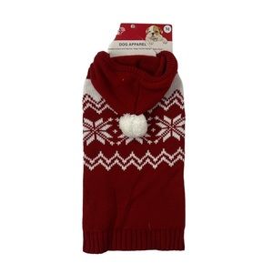 Christmas Dog Sweater Hoodie